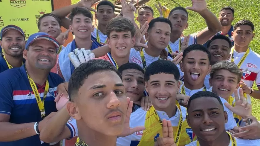 Sub-15: Fortaleza vence Athletico Paranaense de virada na estreia da Copa Nike
