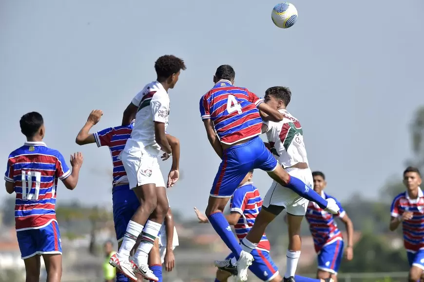 Sub-15: Fortaleza é goleado pelo Fluminense na segunda rodada da Copa Nike